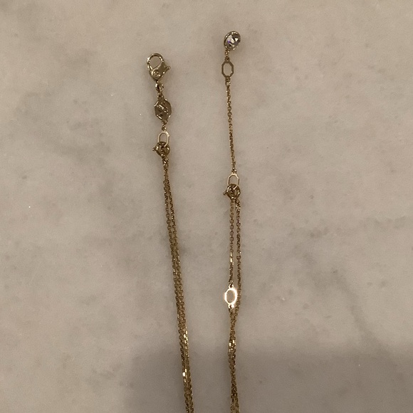 Swarovski Sublima Layered White, Gold Tone Pendant Necklace, Brand New - Picture 3 of 4